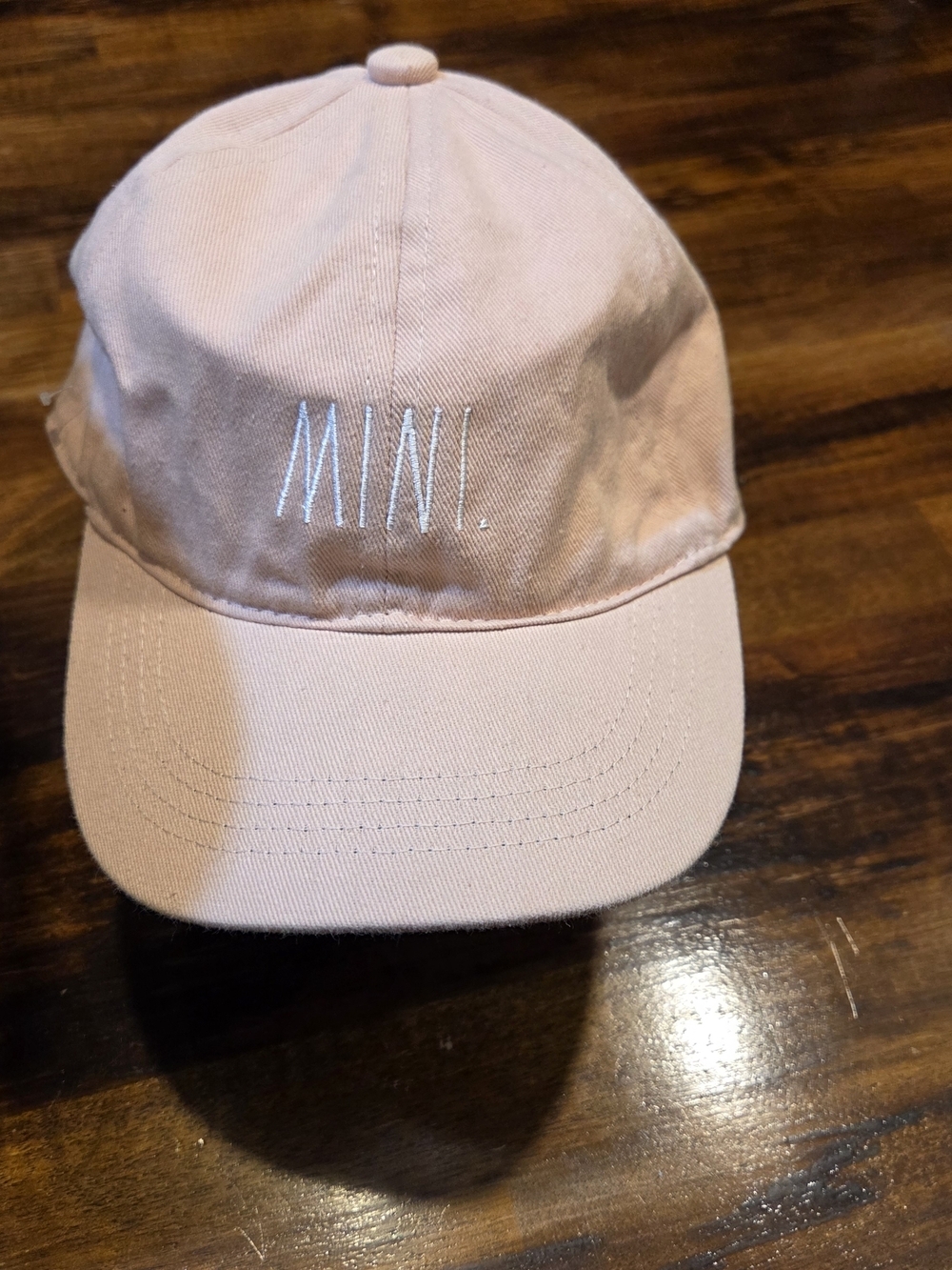 Rae Dunn Mama amd Mini Matching Dusty Pink Baseball Hats Adjustable Preppy Match - Picture 3 of 7